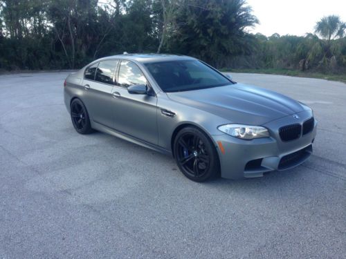 2013 bmw m5 frozen grey 109k msrp