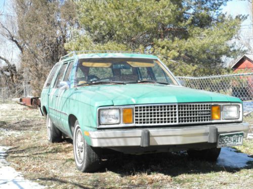1979 ford fairmont wagon - classic potential with 5.0l engine, only 129,500 mi
