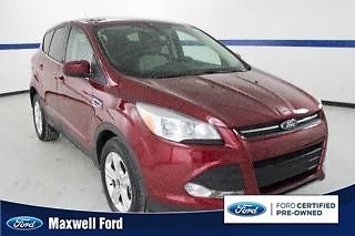 13 ford escape se cloth seats, 2.0l ecoboost, 1 owner, certified preowned!