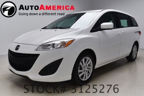 28k one 1 owner low miles 2012 mazda mazda5 wagon automatic sport cloth cd mp3
