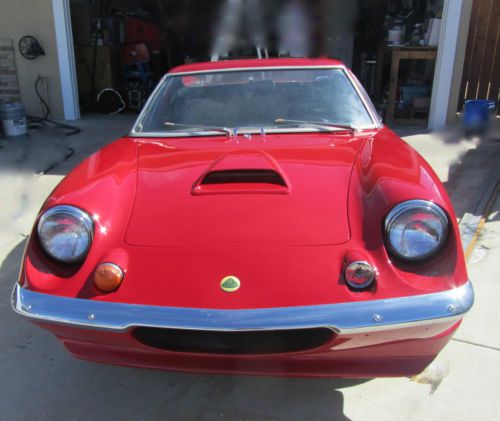 1972 lotus europa s2 2.0 litre twin cam