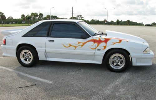 Buy Used 91 Ford Mustang Gt Fox Body Street Strip Drag Car