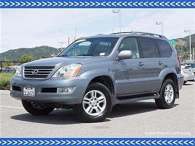 2005 lexus gx 470: exceptionally clean, offered by authorized mercedes dealer