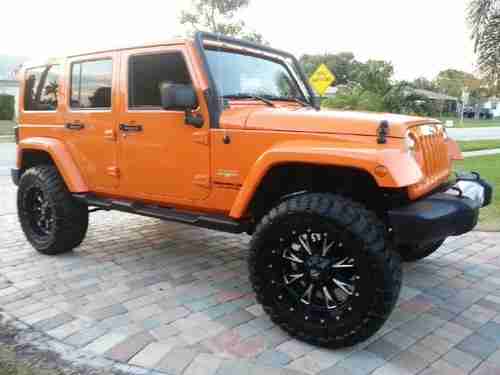 Buy used 2013 Jeep Wrangler Unlimited Sahara Sport Utility 3.6L**CUSTOM ...