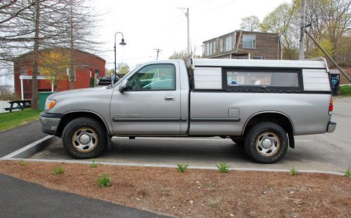 2002 toyota tundra sr5 standard cab pickup 2-door longbed with liner &amp; cap