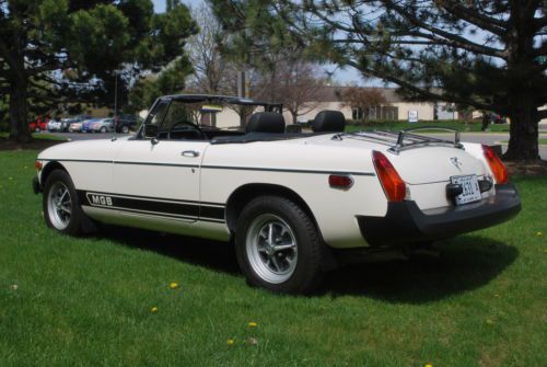 1980 mg, mgb, no reserve only 10,000 miles, perfect convertible for summer fun
