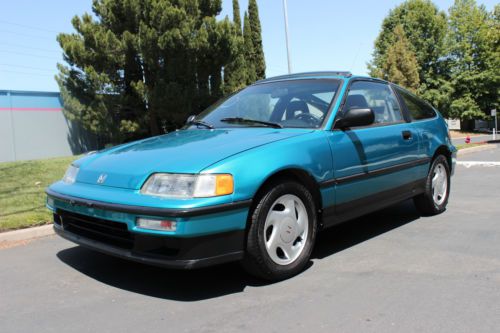 1991 honda crx si coupe hatchback original stock