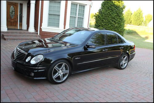 2007 mercedes-benz amg e63 p1 p2 package nav keyless go clean carfax 507 hp 07