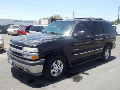 2001 chevy tahoe, no reserve