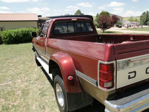 Used Tires Colorado Springs >> Buy used 1993 Dodge Ram 350 club dually Cummins diesel 4x4 ... Used Tires Colorado Springs >> Buy used 1993 Dodge Ram 350 club dually Cummins diesel 4x4 ...