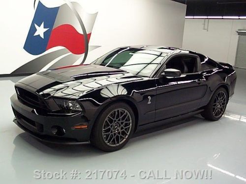 2014 ford mustang shelby gt500 svt cobra leather nav 7k texas direct auto