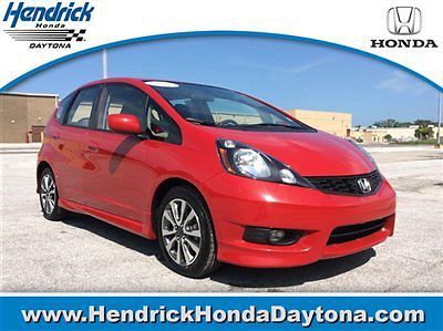 Honda fit sport, carfax one owner, honda certified low miles hatchback automatic