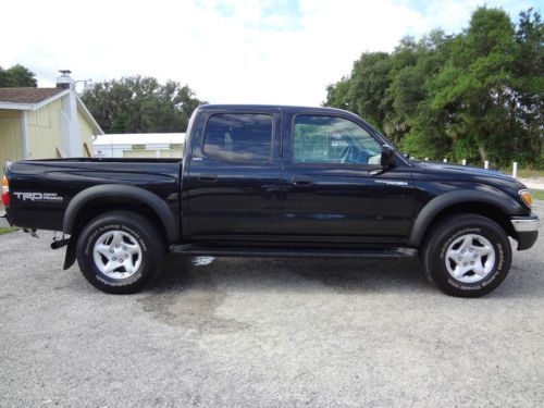 Buy Used 2004 Toyota Tacoma 4x4 Sr5 Trd 4 Door Black Power Windows