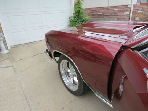 1966 Chevrolet Chevelle Convertible 2-Door 283 block with 327 double hump heads, image 14