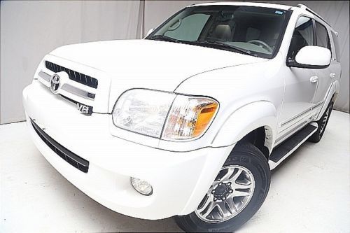 We finance! 2006 toyota sequoia limited - 4wd power sunroof power heated seats