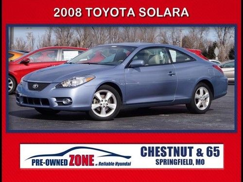 Blue, sport coupe, v6, alloy wheels, leather heatedseats,carfax1ownernoaccidents