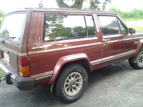 1985 jeep cherokee base sport utility 2-door 2.5l