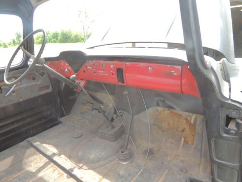 1957 Napco Chevrolet 3100 factory 4 wheel drive big back glass with parts truck!, image 17
