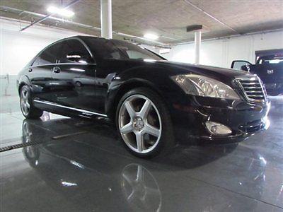 07 mercedes benz s550 sedan black on black only 35k miles