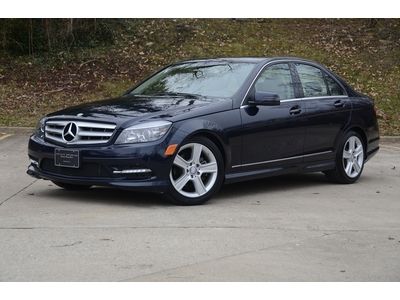 Clean carfax!! 2011 c300 4matic, all wheel drive, only 8k miles, heated seats
