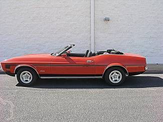 1972 red convertible!, power top, texas
