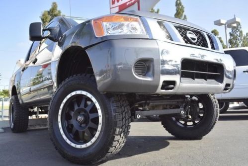Sv crew cab 4x4 low miles new suspension lift shocks prem alloys off-road tires