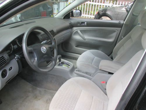 Find Used 2003 Volkswagen Vw Passat Black With Grey Interior
