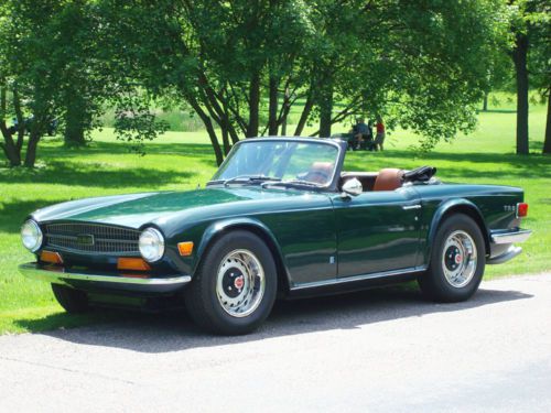 1971 triumph tr6 - 38k miles, 2 owners, new brakes, hoses, battery, &amp; alot more!