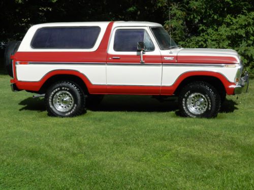 Find new 1978 f150 Ford Bronco 4x4 rare 2 tone a must see ...