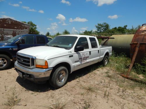2001 f250 lariat crew cab long bed 2wd turbo diesel (needs work)