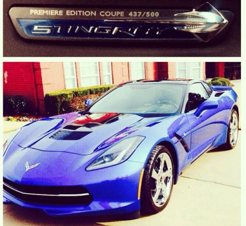2014 corvette stingray premiere edition #437/500