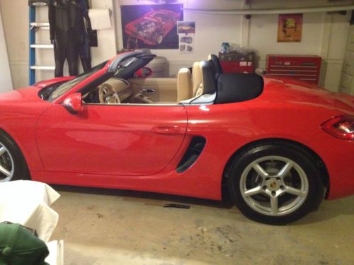 2014 porsche boxster convertible, original owner, 6,798 miles, no accidents.