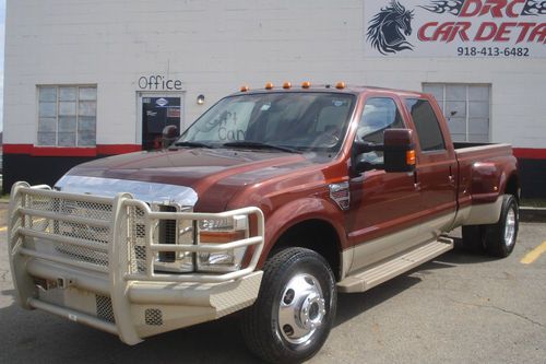 2008 ford f350 4wd diesel king ranch 4x4