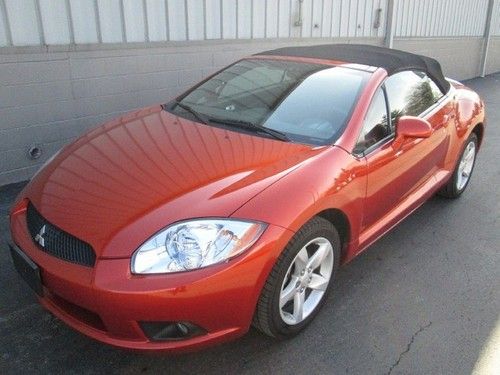 2009 mitsubishi eclipse gs, low miles,covertable,sound system,1 owner,we fianace