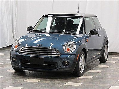 2011 mini cooper only 12k warranty cd heated leather