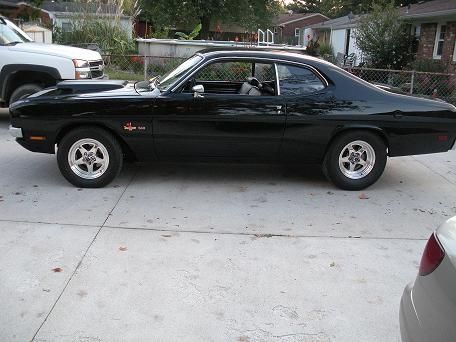 1971 dodge demon triple black