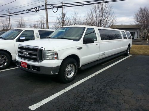 2005 super stretch limousine white suv 140" limo weddings proms
