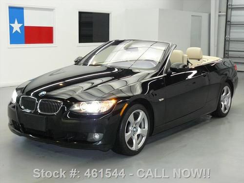 2009 bmw 328i convertible automatic nav htd leather 45k texas direct auto