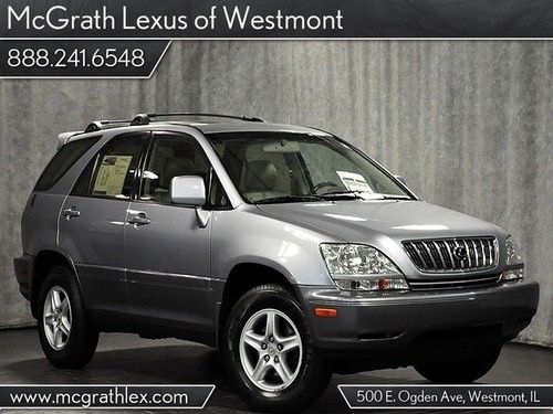 02 rx300 awd premium leather moon heated seats one owner