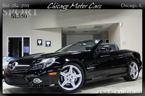 2009 mercedes benz sl550 amg sport wheel package keyless go active seats loaded$
