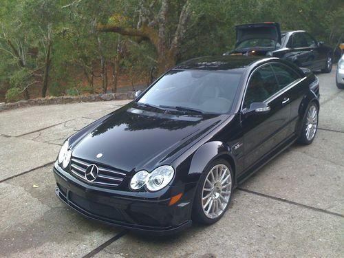 2008 mercedes-benz clk63 amg black series coupe 2-door 6.3l