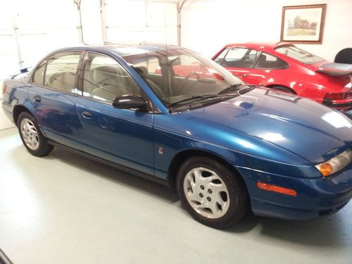 2001 2002 2003 saturn sedan 5 speed manual stick shift reliable blue runs great!