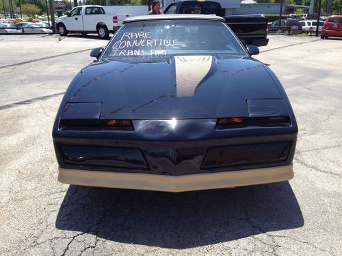 1984 pontiac trans am convertible collectors edition very few done for gm