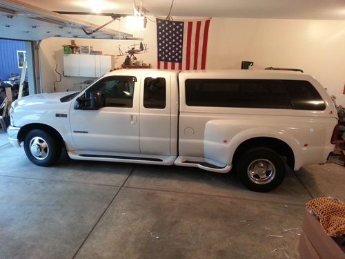 1999 ford f-350 super duty xlt extended cab dually pickup 7.3l 6 speed 26k miles