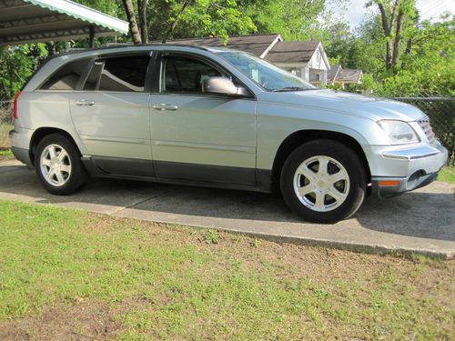 2006 chrysler pacifica leather seats dvd 3rd row seating not salvage cheap
