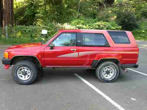 1989 Toyota 4Runner SR5 A/C NICE Clean 5Spd Manual No Reserve!, image 2