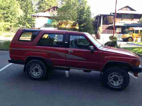 1989 Toyota 4Runner SR5 A/C NICE Clean 5Spd Manual No Reserve!, image 19