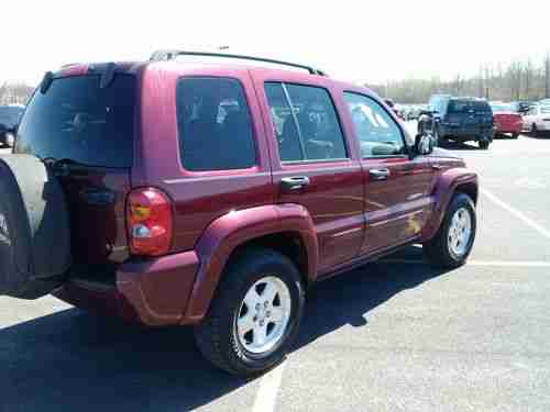 Used Jeep Liberty For Sale >> Find used 2003 JEEP LIBERTY LIMITED EDITION: 1 Owner ... Used Jeep Liberty For Sale >> Find used 2003 JEEP LIBERTY LIMITED EDITION: 1 Owner ...