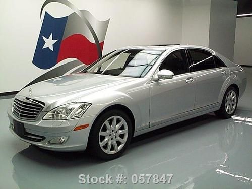 2007 mercedes-benz s550 sunroof nav climate leather 61k texas direct auto