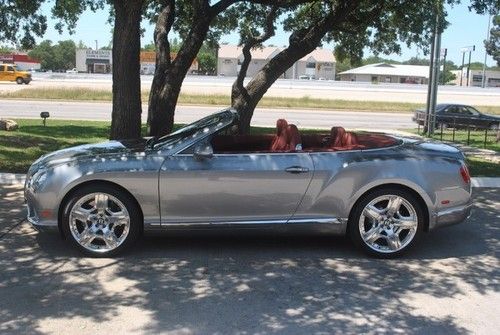 2012 bentley continental gt convertible mulliner-one owner